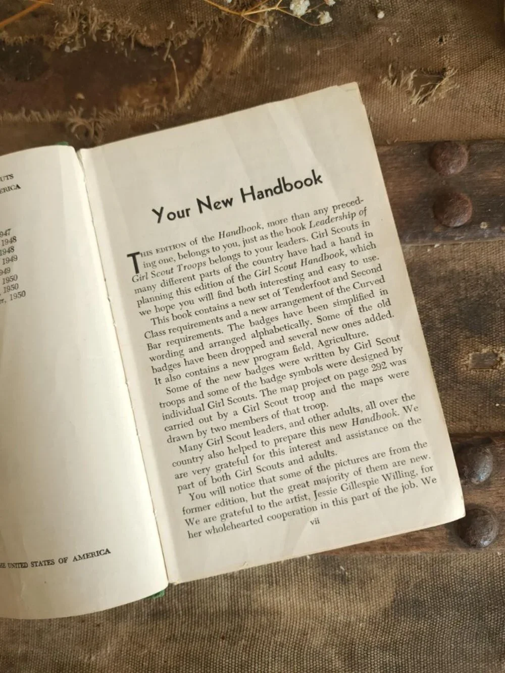 Vintage 1950s Book, 